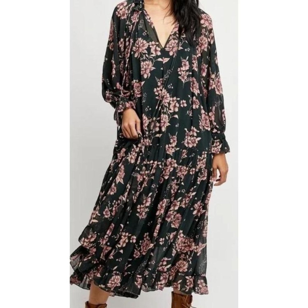FREE PEOPLE FLORAL MAXI